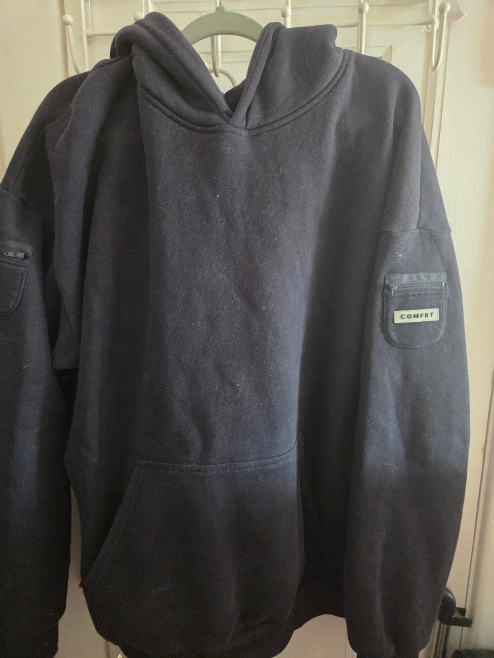 Men's Navy Comfrt Hoodie